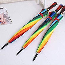 9105 Rainbow Umbrella for Men & Women (Multicolor)