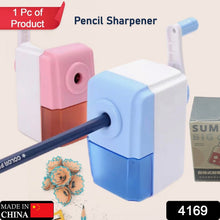 Pen Pencil Sharpener | Simple Student Office Pencil Sharpener | Fashionable and Convenient Non-Slip Base Pencil Sharpener，Lightweight Manual Sharpener, Non-Slip Handle (1 Pc)